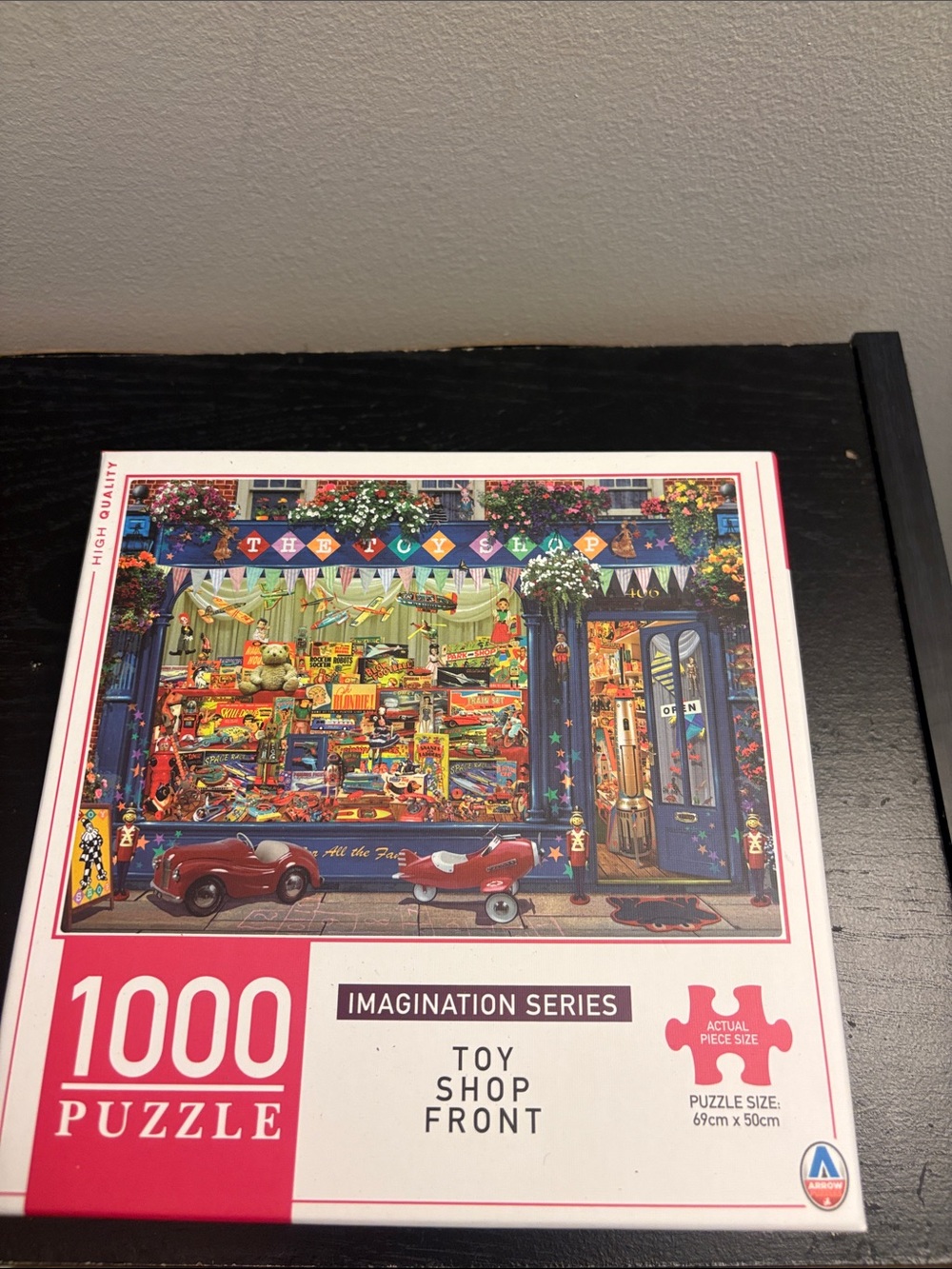 Toy Shop Front 1000-Piece Puzzle - Pink Accent